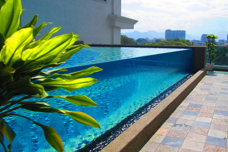 透明泳池施工建设大型亚克力游泳池制作安装免费设计有机玻璃泳池
