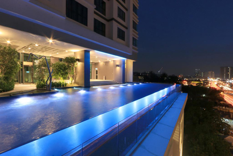 马来西亚阿凡达公寓无边泳池五，瑞地格乐亚克力游泳池